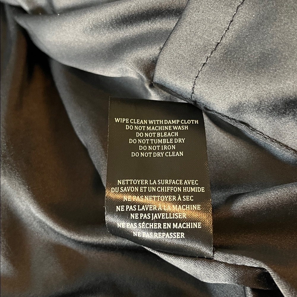 Blank NYC Black Faux Leather Jacket -XS - Picture 9 of 11